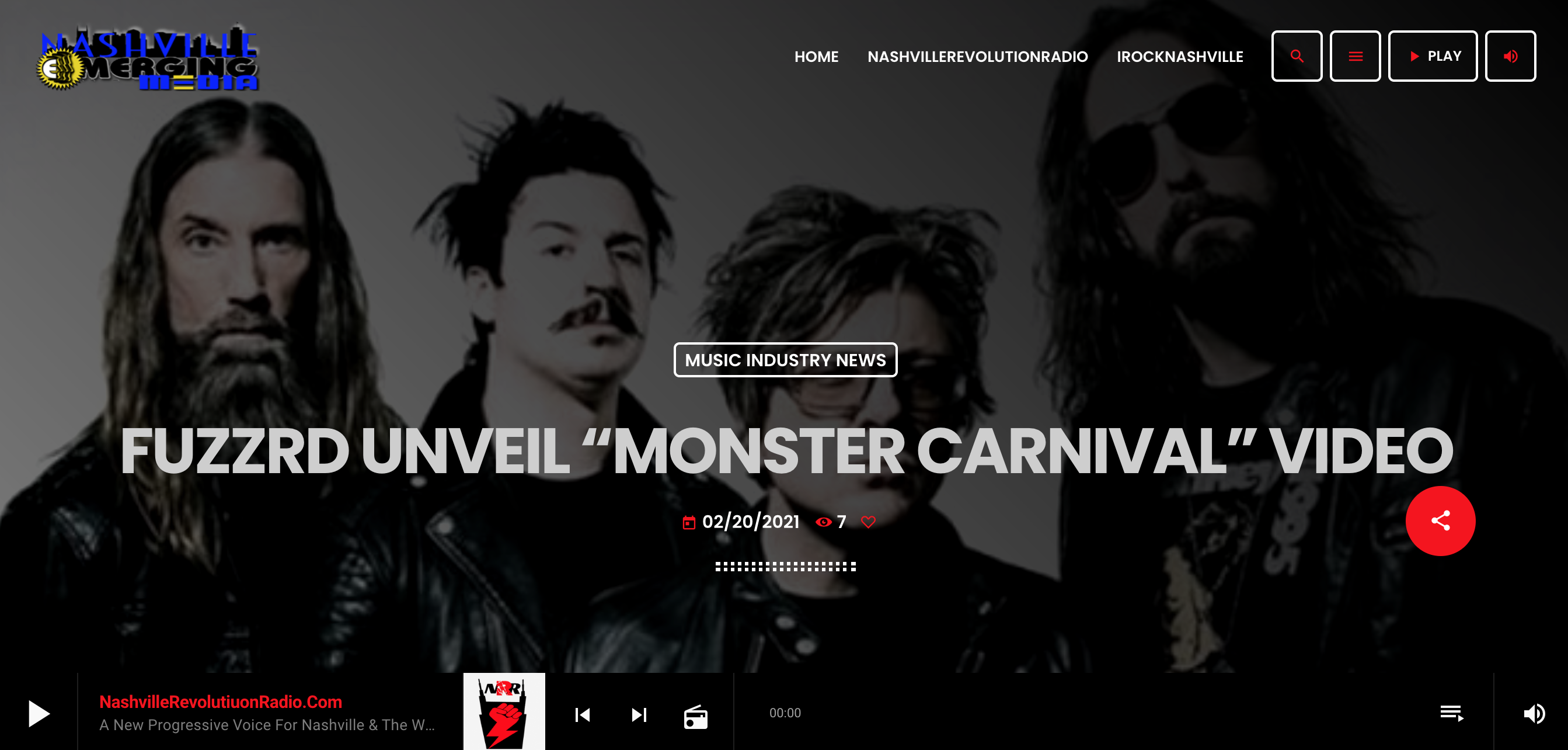 MUSIC INDUSTRY NEWS FUZZRD UNVEIL “MONSTER CARNIVAL” VIDEO